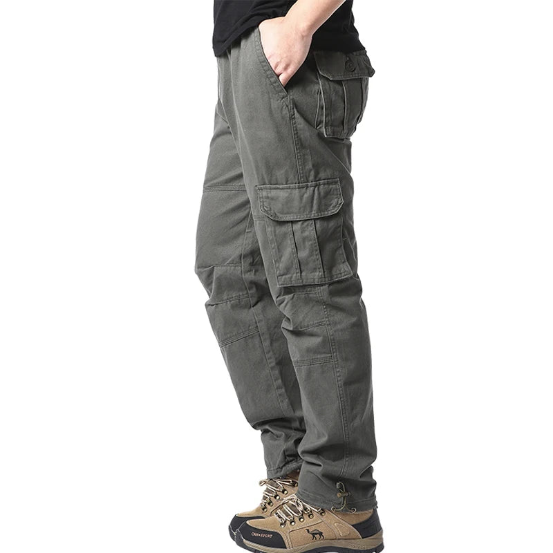 Large Pocket Loose Overalls Men's Outdoor Sports Jogging