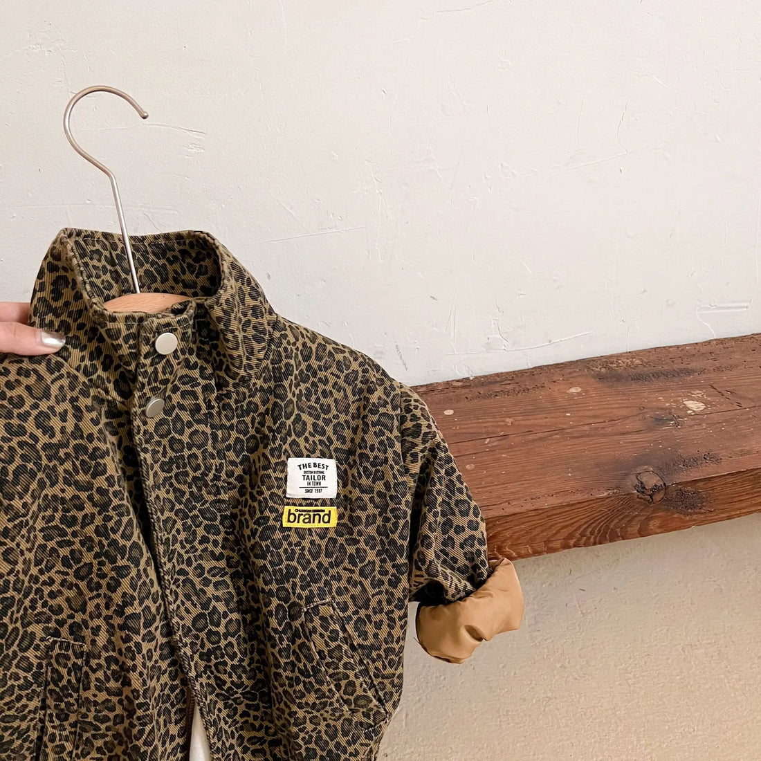 AYNIGIELL Spring Autumn Children's Casual Long-sleeved Jacket.