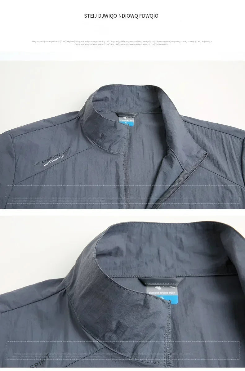 Summer Quick Drying Breathable Jacket Man