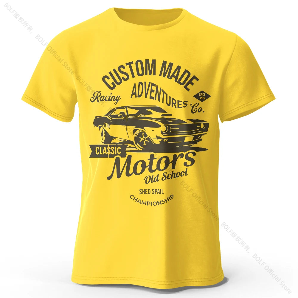100% Cotton Oversized Vintage Old School Graphic Tees