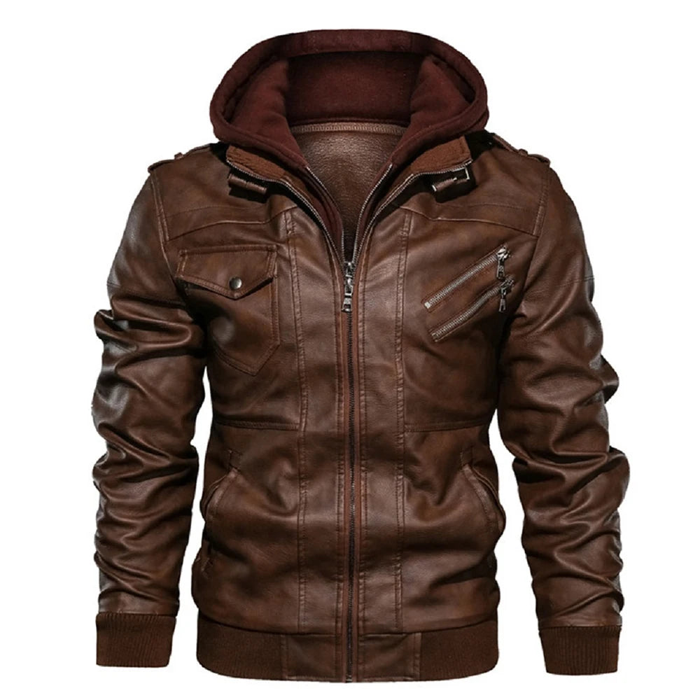 KB New Men's Leather Jackets