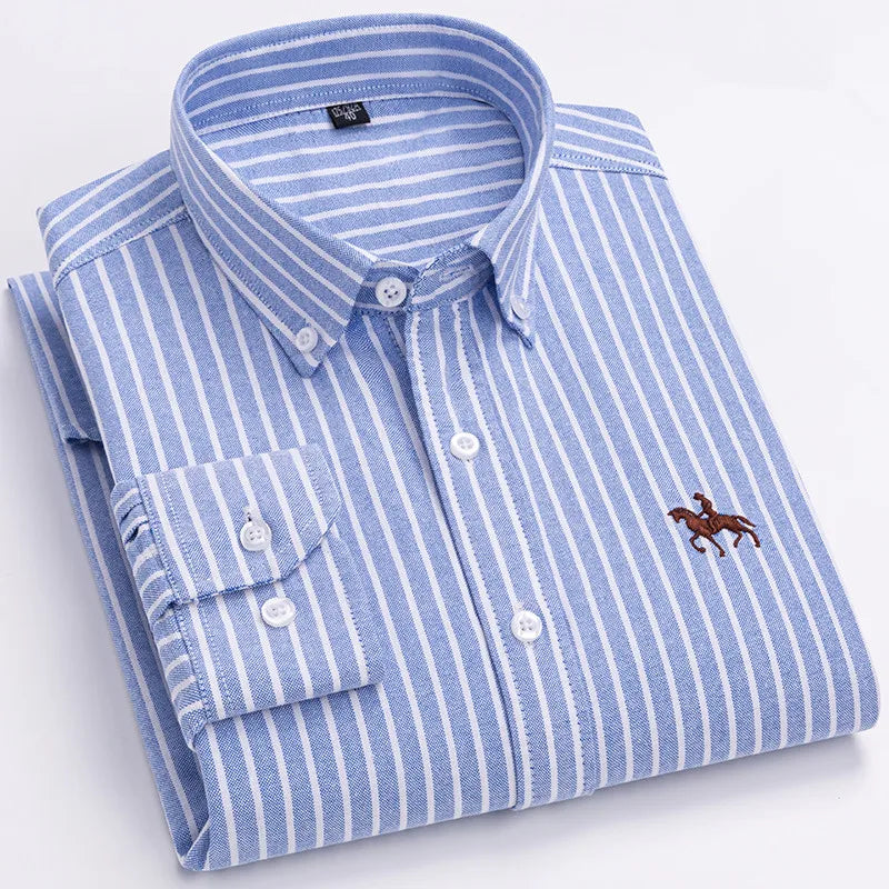 Long Sleeve Casual Business Formal Dress Shirt