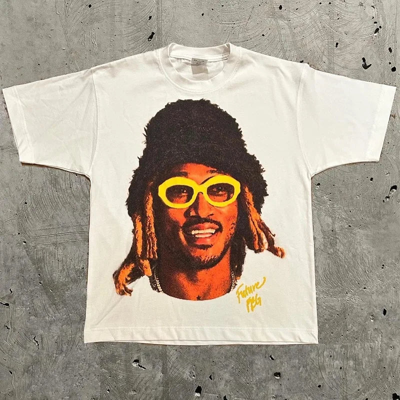 Y2k Europe and The United States New Summer Men T-shirt