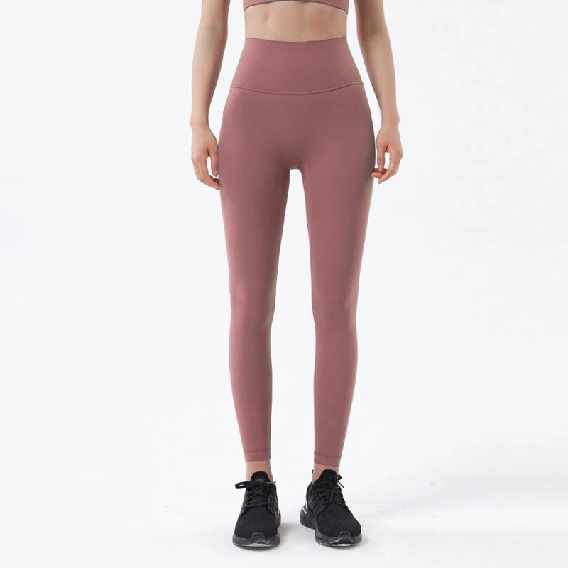 SOISOU Nylon Yoga Pants Gym Leggings Women Girl Fitness Soft Tights