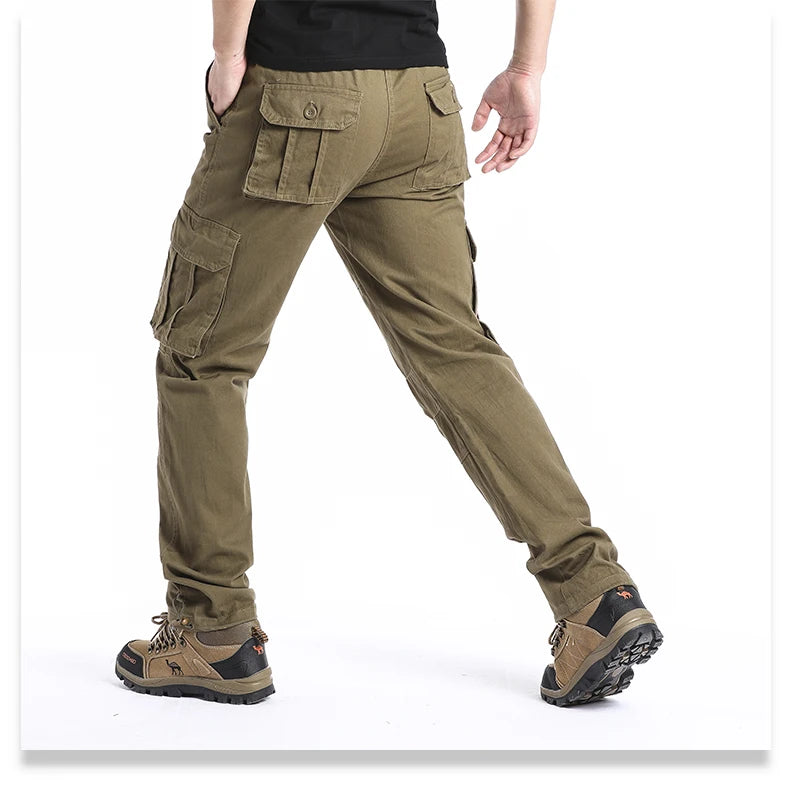 Large Pocket Loose Overalls Men's Outdoor Sports Jogging