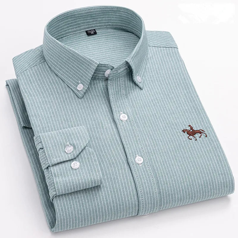 Long Sleeve Casual Business Formal Dress Shirt