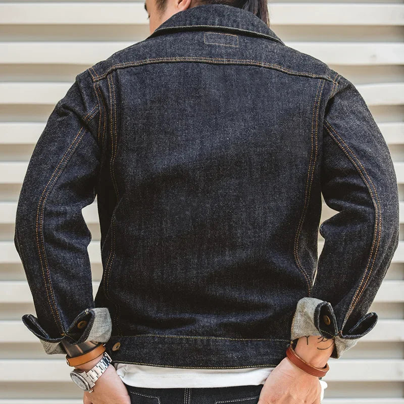 Maden Classic 14.8OZ Type III Jacket for Men Slim-fit