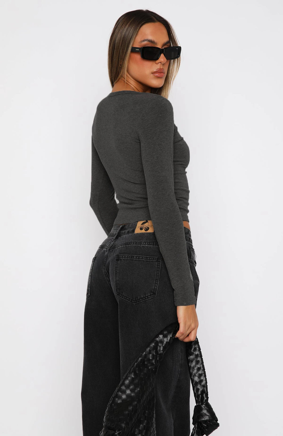 Womens V Neck Button Down Henley T Shirts.