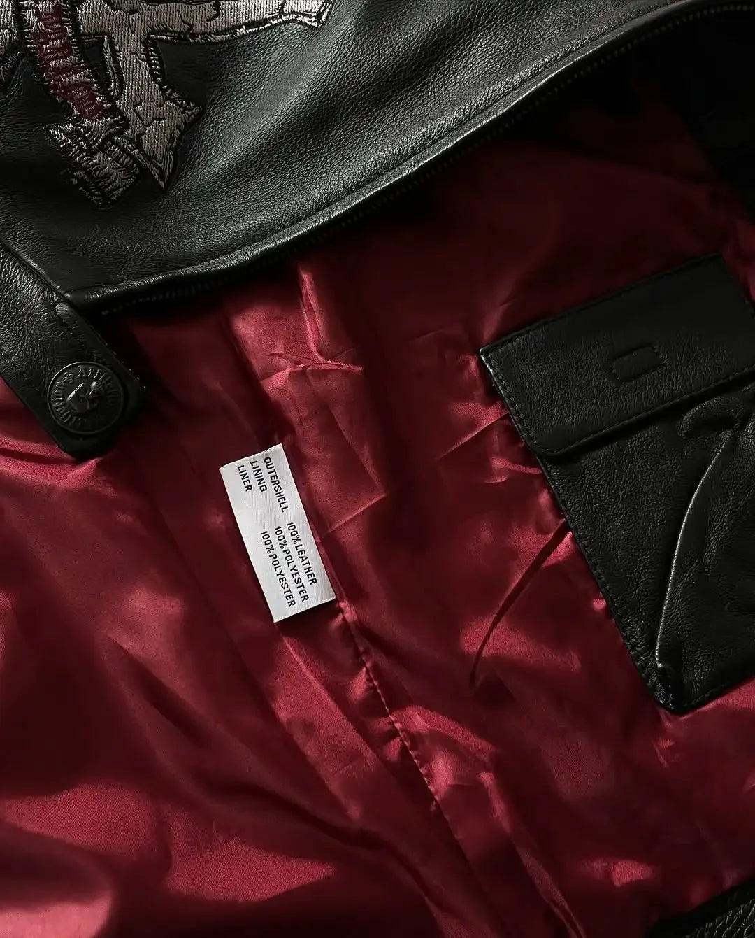 Affliction Jackets New Hip Hop Skull Embroidery Harajuku