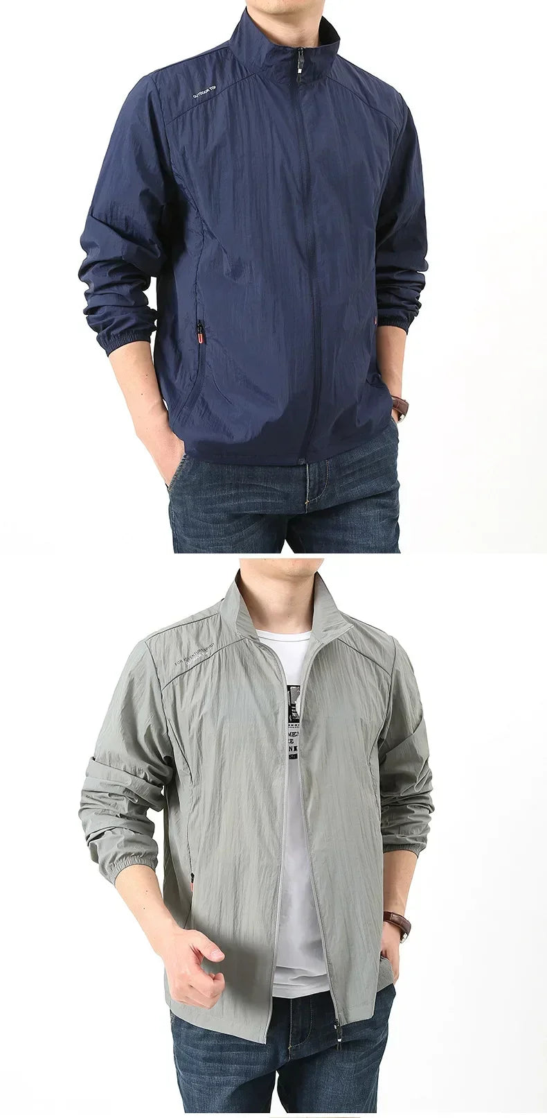 Summer Quick Drying Breathable Jacket Man