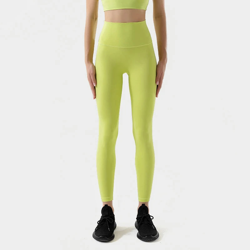SOISOU Nylon Yoga Pants Gym Leggings Women Girl Fitness Soft Tights
