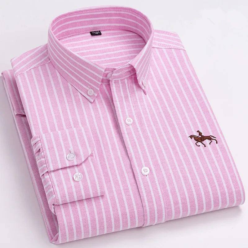 Long Sleeve Casual Business Formal Dress Shirt