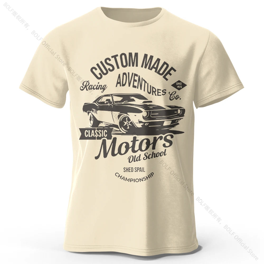 100% Cotton Oversized Vintage Old School Graphic Tees