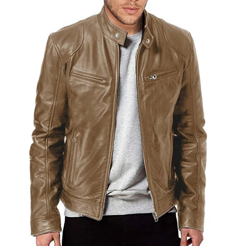 Motorcycle Leather Jackets Man
