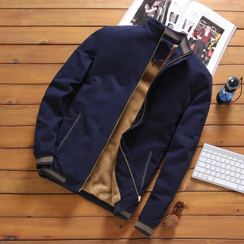 Autumn And Winter New Men's Fashion Aviator Jacket