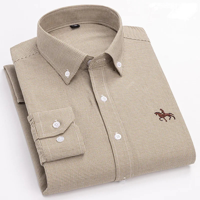 Long Sleeve Casual Business Formal Dress Shirt