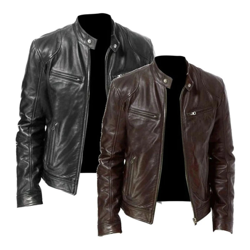 Motorcycle Leather Jackets Man
