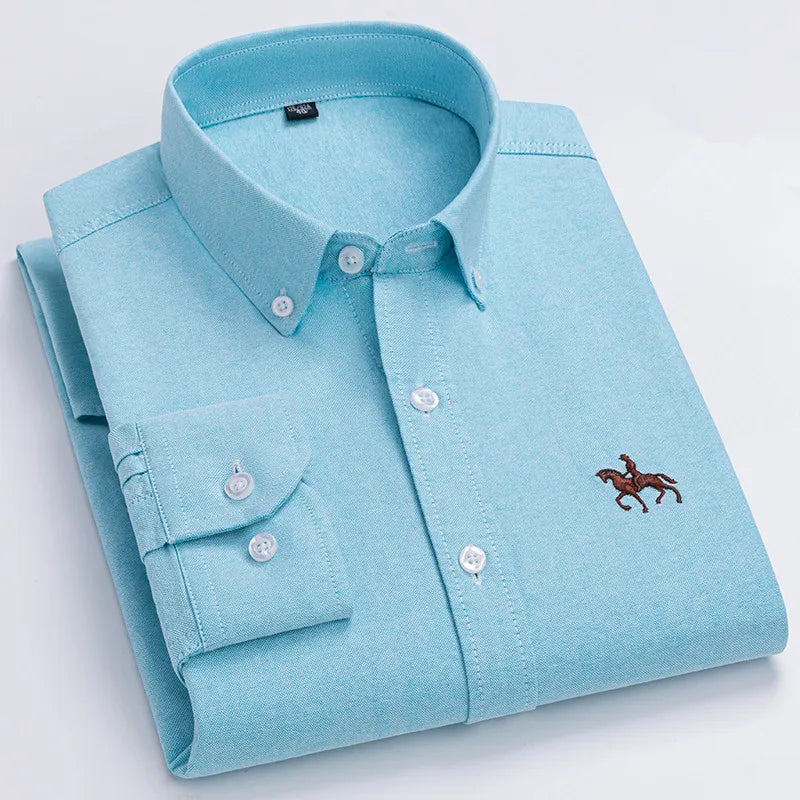 Long Sleeve Casual Business Formal Dress Shirt