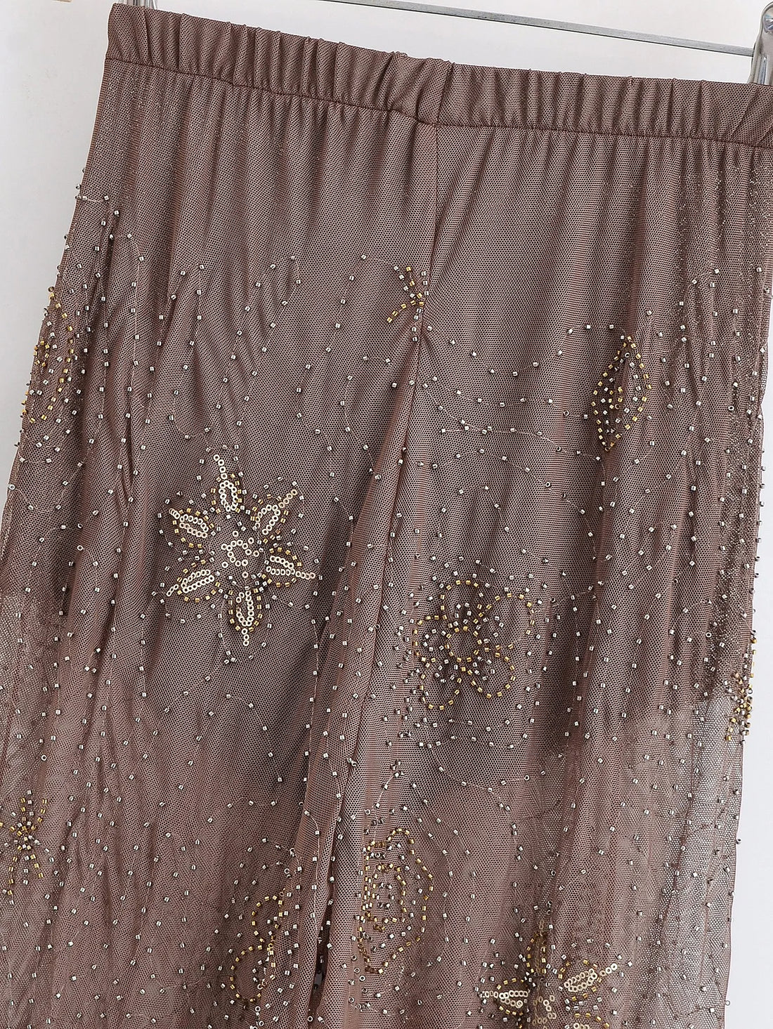 TRAFZA Sexy Chic Women Transparent Pants.