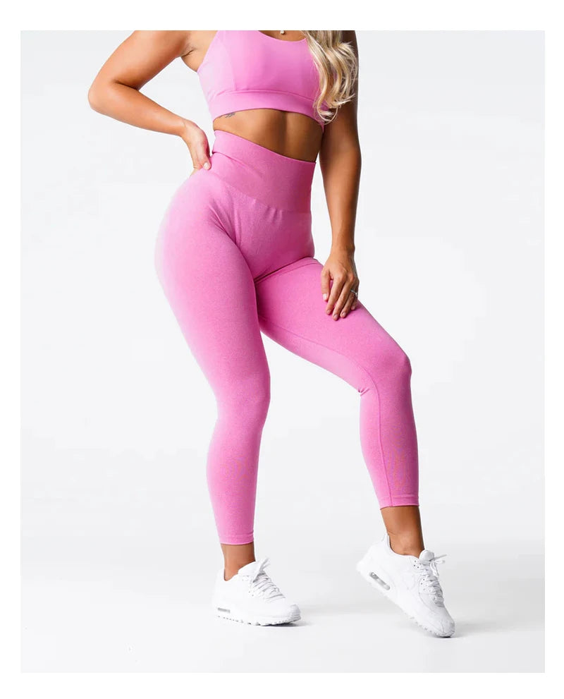 TKITK Pro Seamless Leggings Spandex Woman Fitness Elastic.