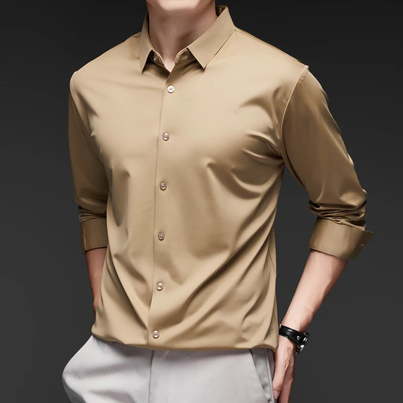 Premium Men's Ultra-Stretch Shirt