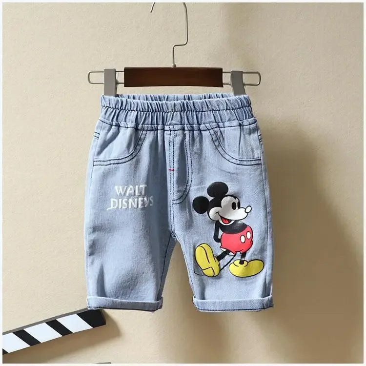 Baby Boys Clothing Fashion Mickey Mouse T-shirt+Shorts.