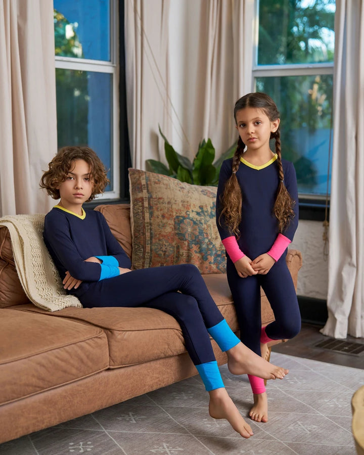 As 2025 kids  girl boy set baby modal stretchy.