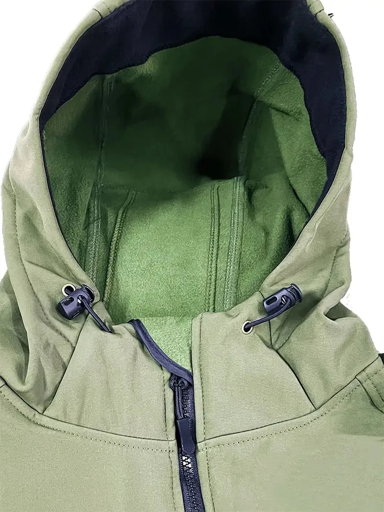Men Lurker Shark Skin Soft Shell Tactical Jacket Waterproof