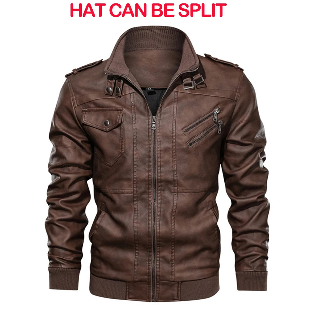 KB New Men's Leather Jackets