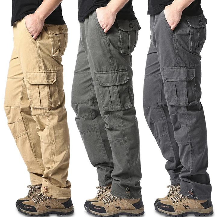 Large Pocket Loose Overalls Men's Outdoor Sports Jogging