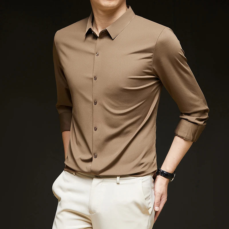 Premium Men's Ultra-Stretch Shirt