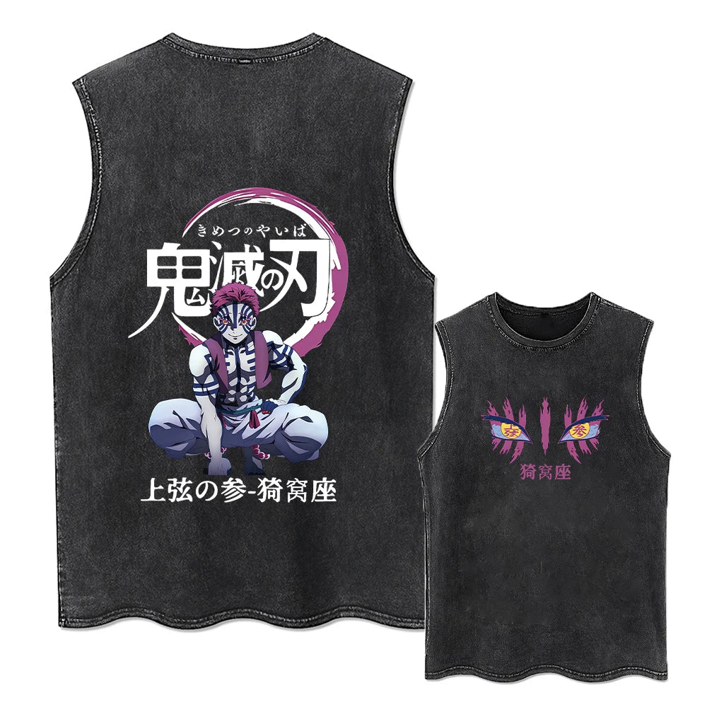 Summer Washed Black Tshirt Harajuku Cotton Tees Tops