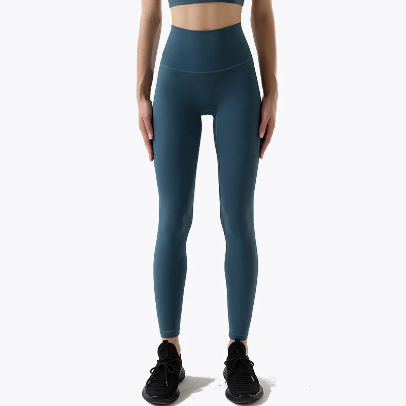 SOISOU Nylon Yoga Pants Gym Leggings Women Girl Fitness Soft Tights.