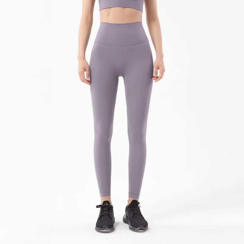 SOISOU Nylon Yoga Pants Gym Leggings Women Girl Fitness Soft Tights