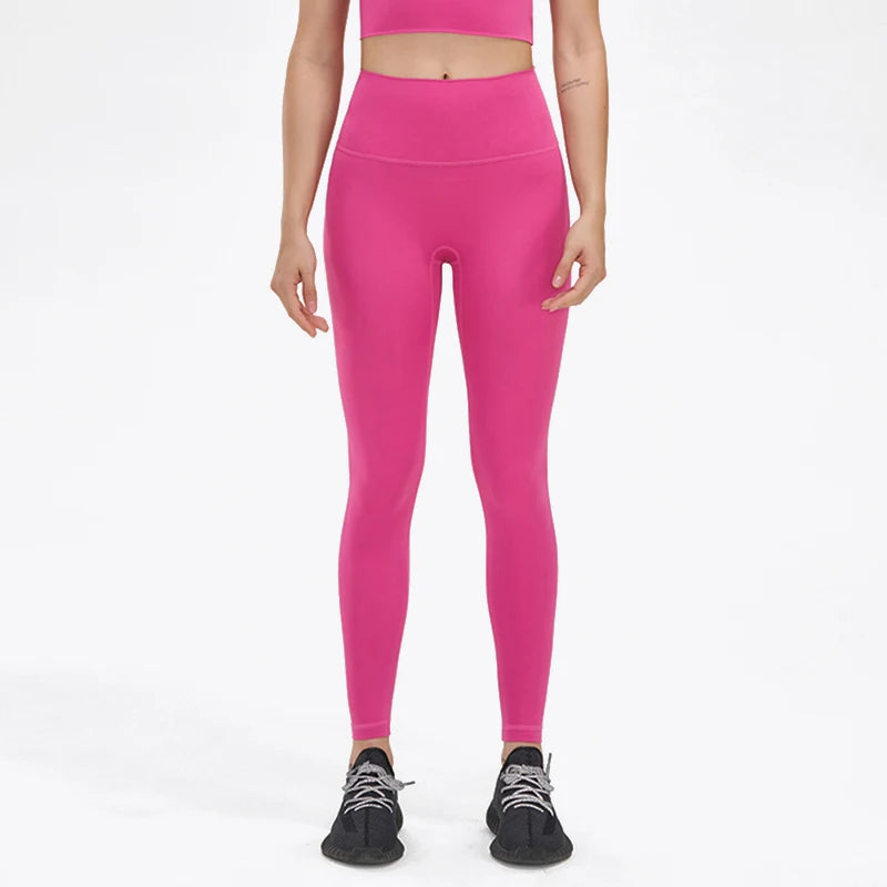 SOISOU Nylon Yoga Pants Gym Leggings Women Girl Fitness Soft Tights