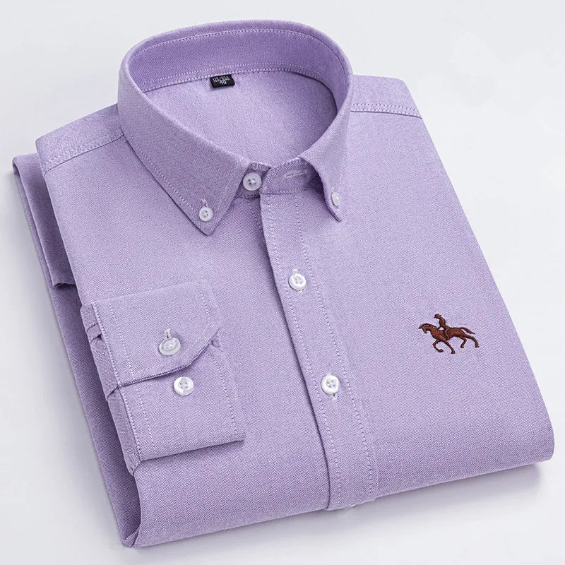 Long Sleeve Casual Business Formal Dress Shirt