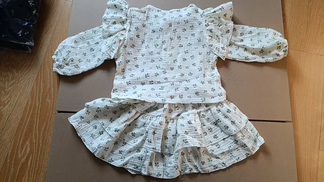 Children Clothing Set INS Russian Girl's Dress.