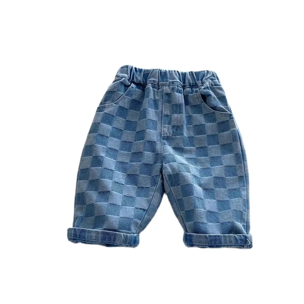 MILANCEL 1-5Y Children Jeans Boys Denim Pants