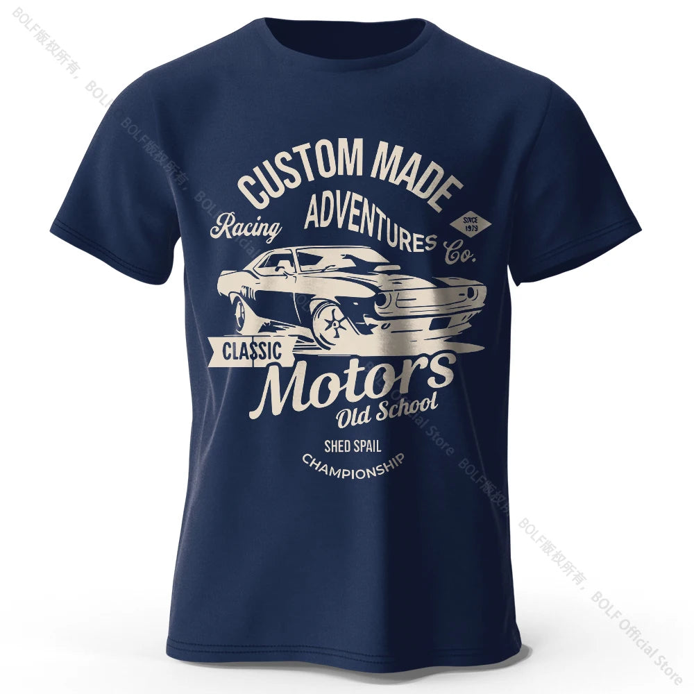 100% Cotton Oversized Vintage Old School Graphic Tees