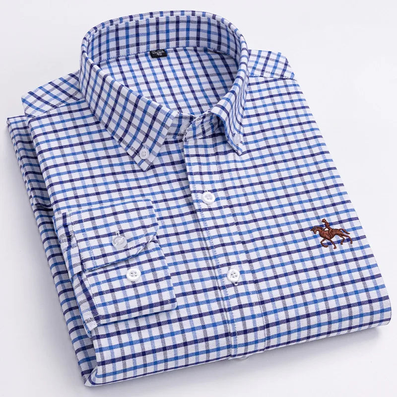 Long Sleeve Casual Business Formal Dress Shirt