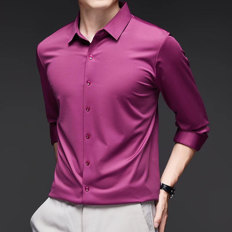 Premium Men's Ultra-Stretch Shirt
