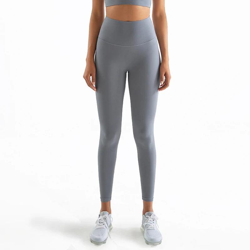 SOISOU Nylon Yoga Pants Gym Leggings Women Girl Fitness Soft Tights.