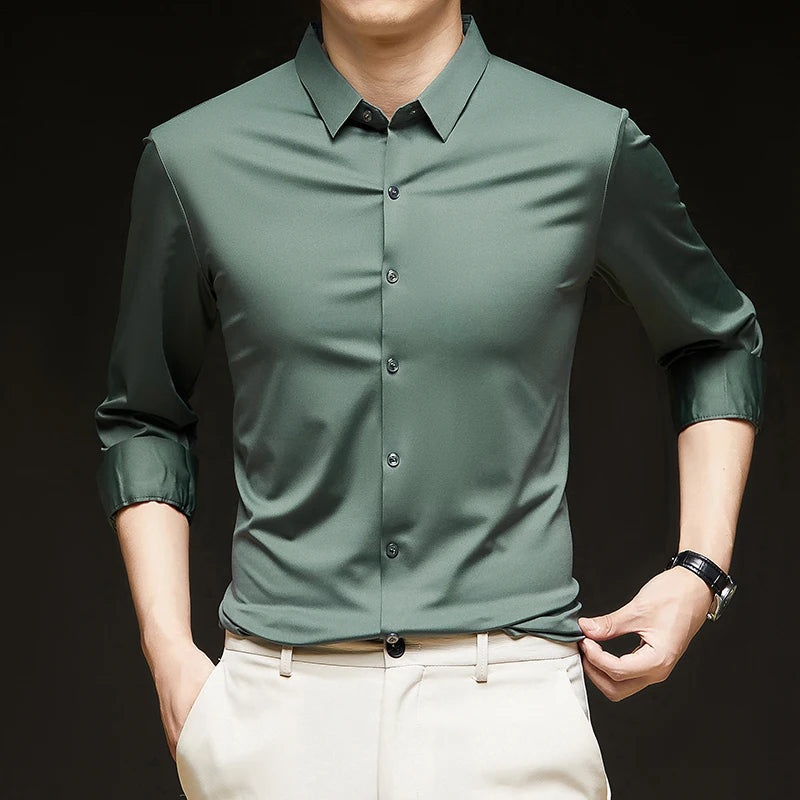 Premium Men's Ultra-Stretch Shirt