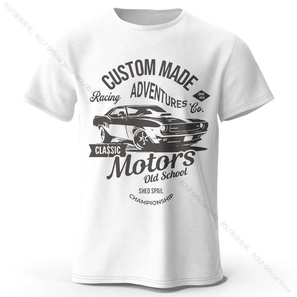 100% Cotton Oversized Vintage Old School Graphic Tees