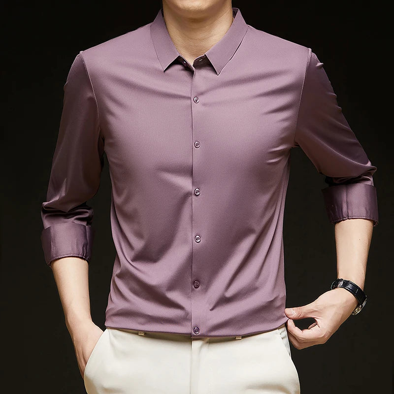 Premium Men's Ultra-Stretch Shirt
