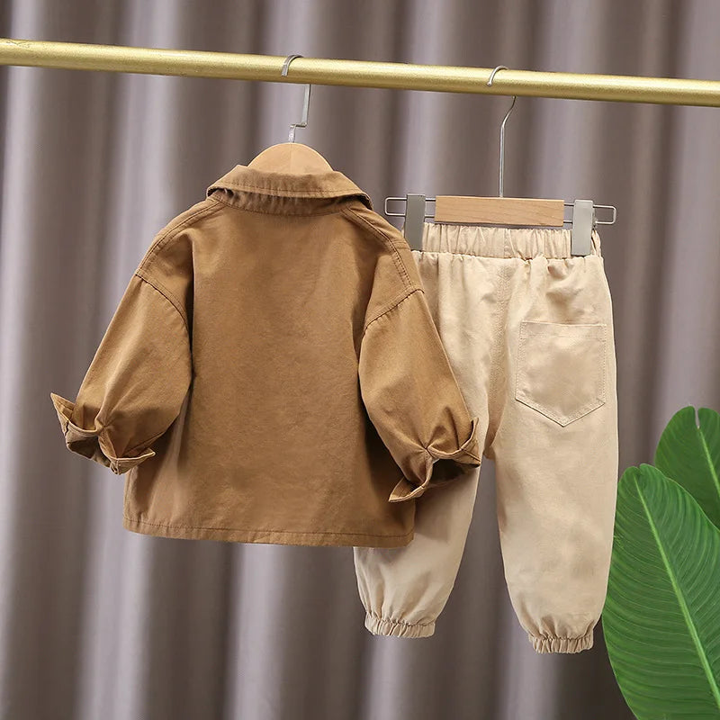 3Piece Sets Spring Autumn Baby Boy Clothes.