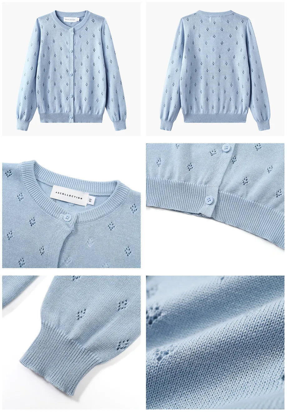 Summer Blue Shabbos collection sister brother matching