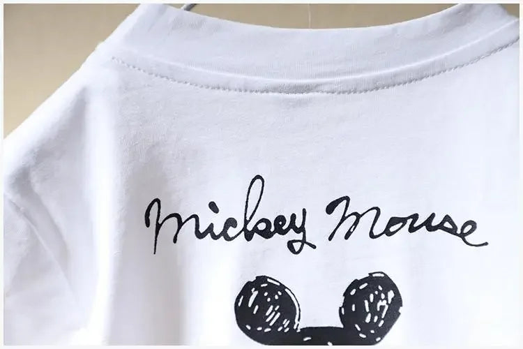 Baby Boys Clothing Fashion Mickey Mouse T-shirt+Shorts.