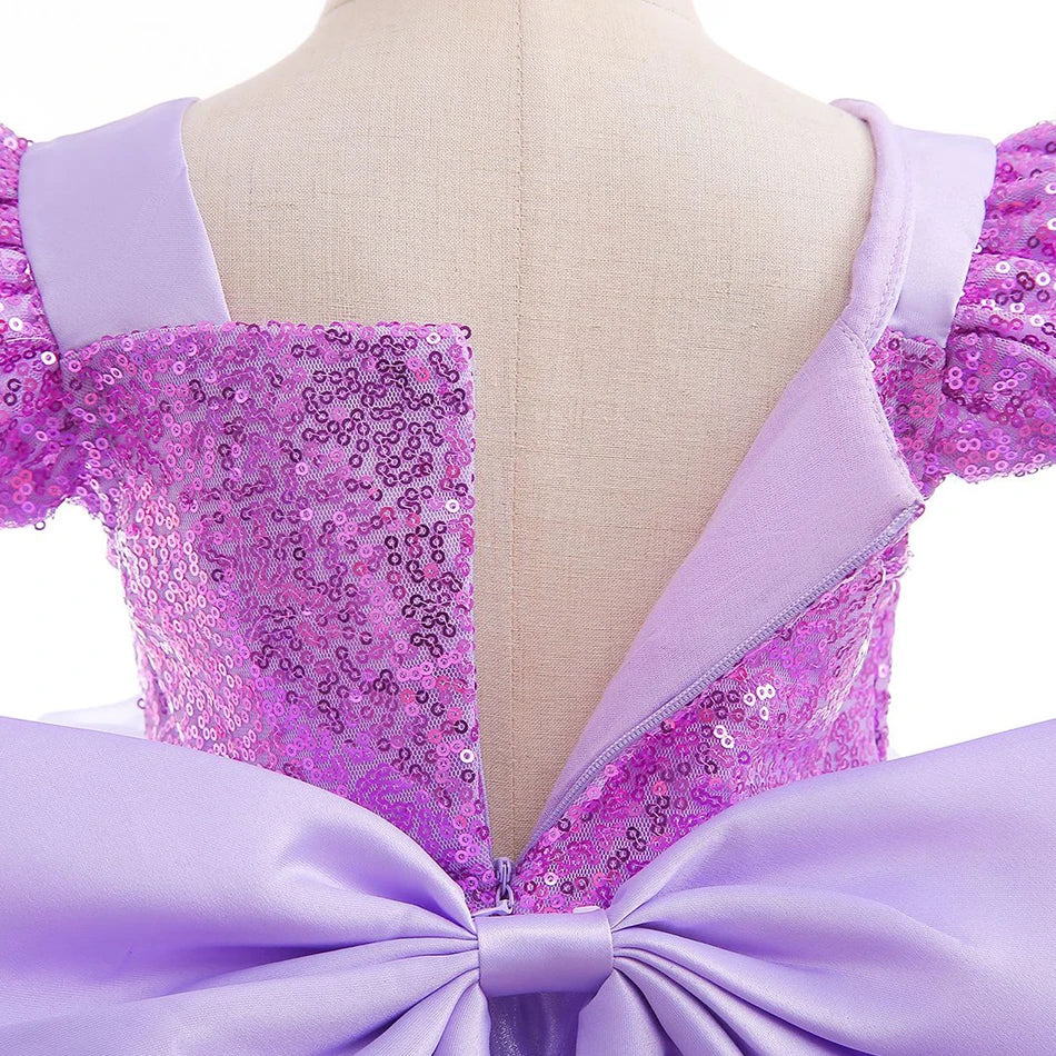 Cinderella Anna Elsa Costume Children Princess Dress for Girls