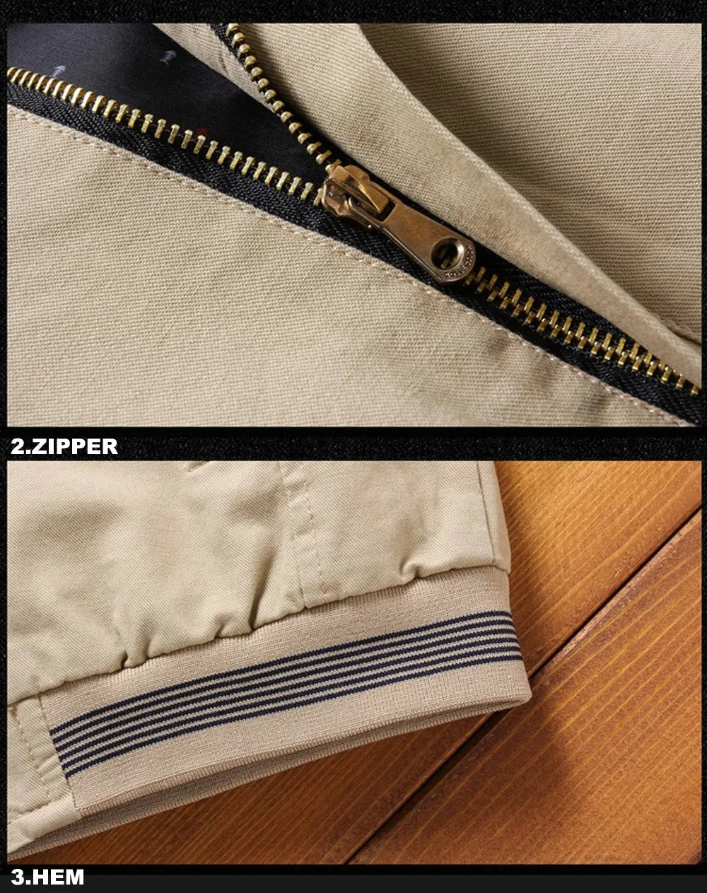 Autumn And Winter New Men's Fashion Aviator Jacket